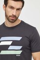 BOSS Green t-shirt bawełniany 50513005 szary