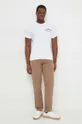Barbour t-shirt in cotone bianco