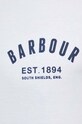 Barbour tricou din bumbac MTS0502 alb