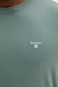 Βαμβακερό μπλουζάκι Barbour MTS0670 πράσινο