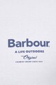 Bavlnené tričko Barbour MTS1119 biela