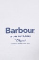 Bavlnené tričko Barbour MTS1119 biela