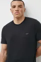 чёрный Хлопковая футболка IRO Мужской