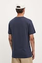 Odzież Wood Wood t-shirt bawełniany Ace AA Logo 10285709.2222 granatowy