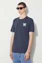 Wood Wood cotton t-shirt Ace AA Logo 10285709.2222 navy