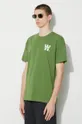 зелёный Хлопковая футболка Wood Wood Ace AA Logo