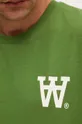 Bavlněné tričko Wood Wood Ace AA Logo Pánský