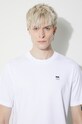 Wood Wood t-shirt bawełniany Bobby Double Logo 12345701.2512 biały