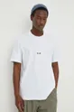 biały MSGM t-shirt bawełniany