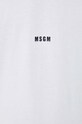 Bavlnené tričko MSGM 2000MM500.200002 biela