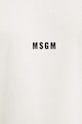 MSGM t-shirt bawełniany 2000MM500.200002 beżowy