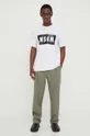 MSGM t-shirt in cotone bianco