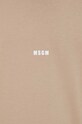 MSGM t-shirt bawełniany 3640MM500.247002 beżowy