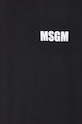 MSGM t-shirt bawełniany 3640MM130.247002 czarny