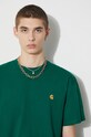 Carhartt WIP tricou din bumbac S/S Chase T-Shirt I026391.1YWXX verde