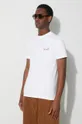 white Carhartt WIP cotton t-shirt S/S American Script T-Shirt