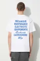 белый Хлопковая футболка Carhartt WIP S/S Mechanics T-Shirt