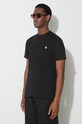 Carhartt WIP cotton t-shirt S/S Chase T-Shirt black I026391.00FXX