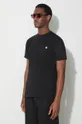 чорний Бавовняна футболка Carhartt WIP S/S Chase T-Shirt