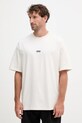 Hugo Blue t-shirt bawełniany 50509776 beżowy SS25