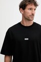 Odzież Hugo Blue t-shirt bawełniany 50509776 czarny