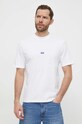 Odzież HUGO Blue t-shirt bawełniany 50509991 biały