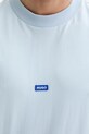 Hugo Blue t-shirt bawełniany 50509991 niebieski