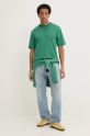 Hugo Blue t-shirt in cotone 50509991 verde AW24