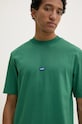 Bavlněné tričko Hugo Blue Nieros zelená 50509991