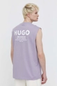 Hugo Blue t-shirt in cotone 100% Cotone