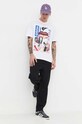 HUGO Blue t-shirt bawełniany 50513316 biały SS24