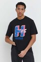 HUGO Blue t-shirt bawełniany czarny 50513411