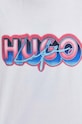 HUGO Blue t-shirt bawełniany 50515278 biały