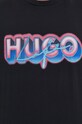 HUGO Blue t-shirt bawełniany 50515278 czarny