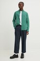 Hugo Blue tricou din bumbac 50519984 alb SS25