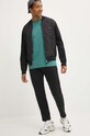 Hugo Blue tricou din bumbac 50519984 verde SS25