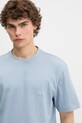 Bavlněné tričko Hugo Blue modrá 50519984