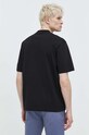 Одяг Бавовняна футболка Hugo Blue 50519984 чорний