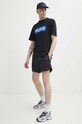 HUGO Blue t-shirt bawełniany 50522376 czarny AW24