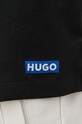 Бавовняна футболка Hugo Blue 2-pack чорний 50522383