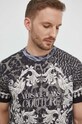 Versace Jeans Couture t-shirt bawełniany szary 76GAH6RA.JS327