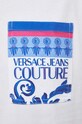 Versace Jeans Couture tricou din bumbac 76GAH6RB.JS334 alb