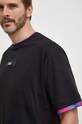 Versace Jeans Couture t-shirt bawełniany czarny 76GAH605.J0001