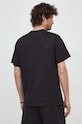Odzież Versace Jeans Couture t-shirt bawełniany 76GAHT04.CJ00T czarny
