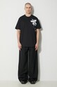 Y-3 t-shirt in cotone Graphic Short Sleeve Tee 1 IN4353 nero SS24
