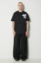Y-3 tricou din bumbac Graphic Short Sleeve Tee 1 negru