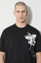 Y-3 t-shirt in cotone Graphic Short Sleeve Tee 1 IN4353 nero