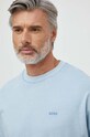 Odzież BOSS Orange t-shirt bawełniany 50512097 niebieski