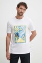 BOSS Orange t-shirt bawełniany biały 50516003