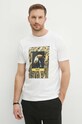 BOSS Orange t-shirt bawełniany biały 50516012